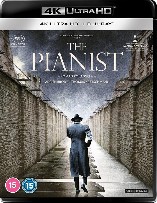 The Pianist 4K UHD + Blu-ray (StudioCanal UK/Region Free/B)