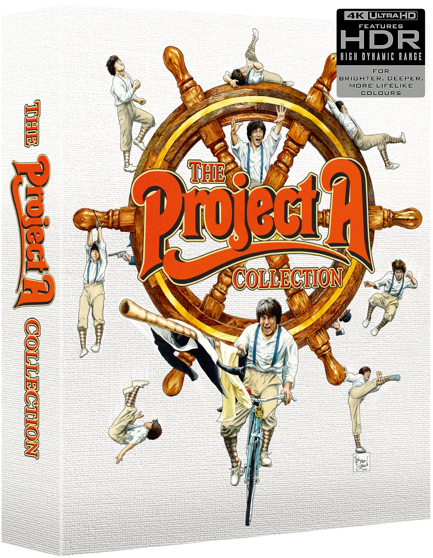 The Project A Collection: 4 Disc Deluxe Limited Edition 4k Ultra HD +Blu-ray Slip (88 Films U.S.) [Preorder]