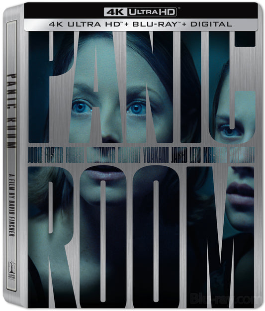 Panic Room 4K UHD + Blu-ray SteelBook (Sony U.S.) LIMIT 1 PER CUSTOMER