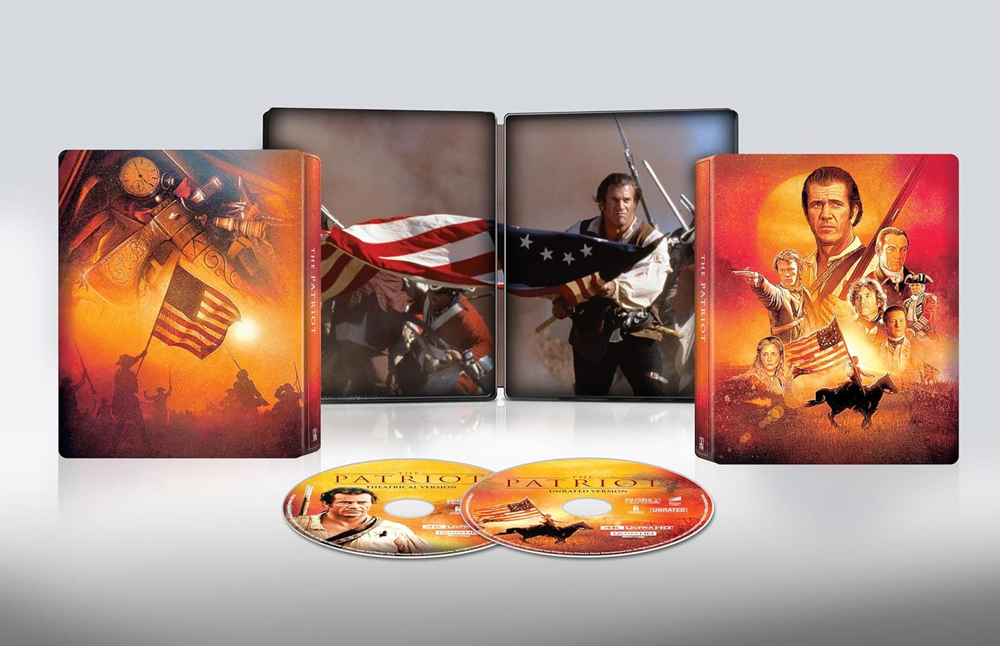 The Patriot 4K UHD + Blu-ray SteelBook (Sony Pictures U.S.)