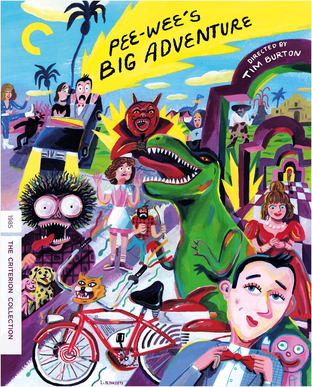 Pee-wee’s Big Adventure 4K UHD + Blu-ray (Criterion Collection) [Preorder]