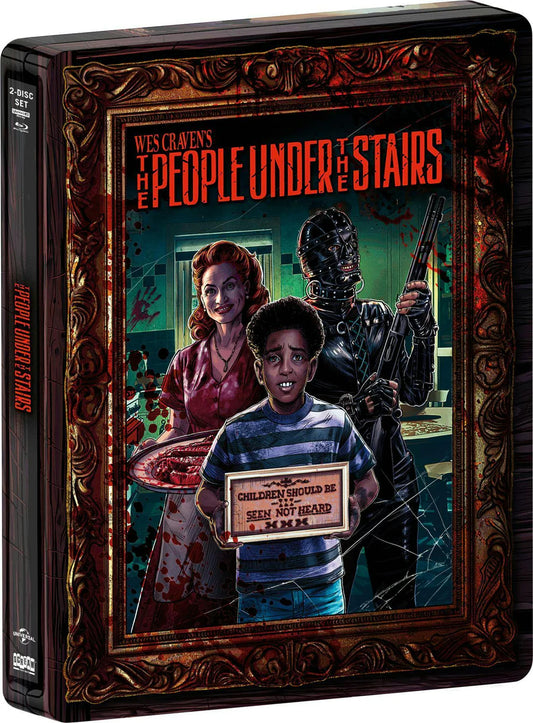 The People Under the Stairs 4K UHD + Blu-ray Limited Edition SteelBook (Scream Factory) [Preorder]