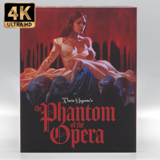 The Phantom of the Opera 4K UHD + Blu-ray with Limited Edition Slipcover (Vinegar Syndrome) LIMIT 1 PER CUSTOMER