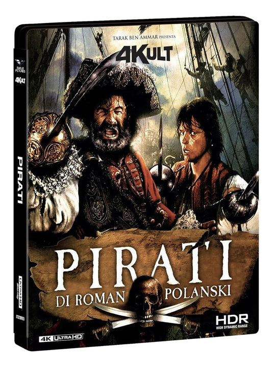 Pirates 4K UHD + Blu-ray with Slipcover (Eagle Pictures 4Kult Collection/Region Free/B) [Italian Import] LIMIT 1 PER CUSTOMER