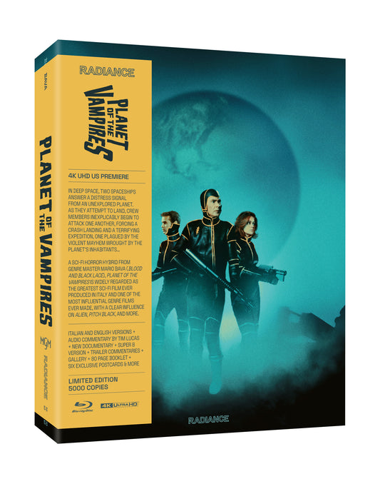 Planet of the Vampires 4K UHD + Blu-ray Limited Edition (Radiance Films U.S.) [Preorder]