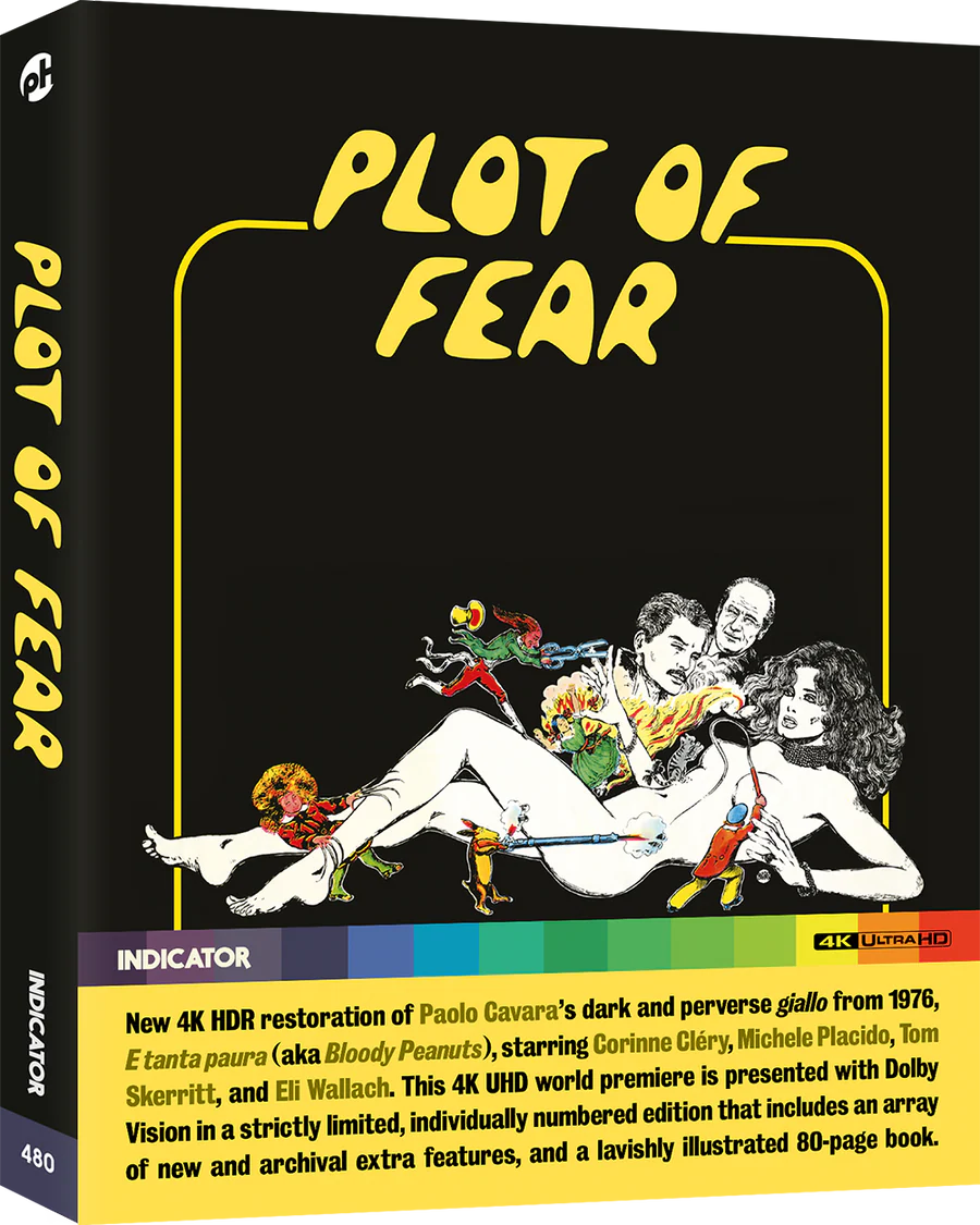 Plot of Fear 4K UHD Limited Edition with Slipcase + Booklet (Powerhouse Films UK/Region Free) [Preorder]