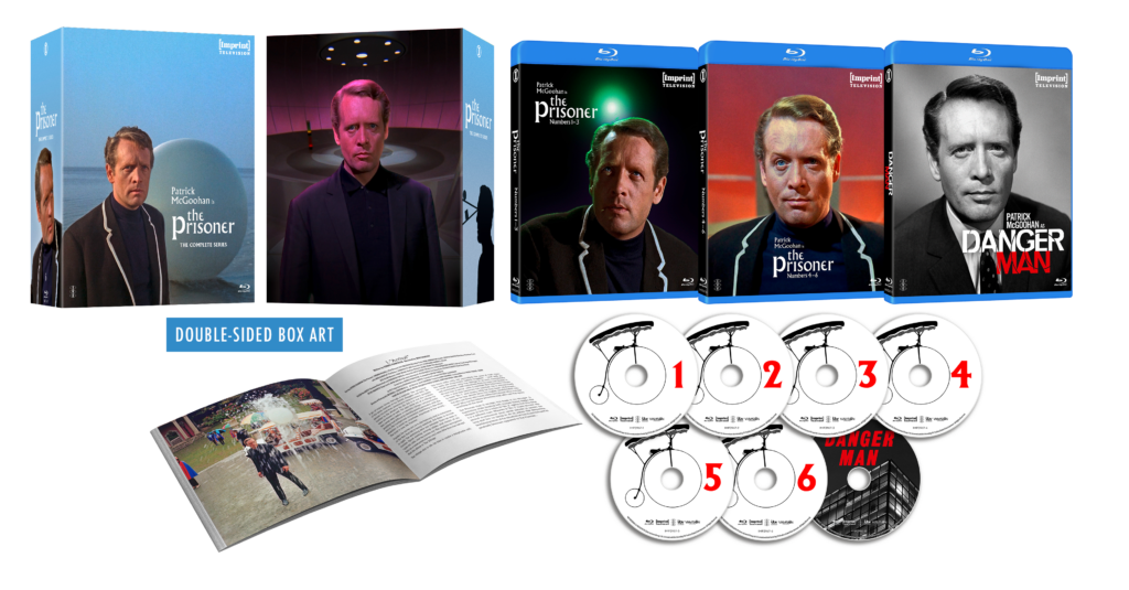The Prisoner: The Complete Series (1967) Hardbox (Imprint/Region Free) DAMAGED HARDBOX (SEE PRODUCT PHOTO FOR DAMAGE)
