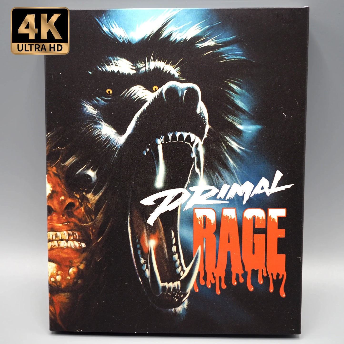 Primal Rage 4K UHD + Blu-ray with Limited Edition Slipcover (Vinegar Syndrome)
