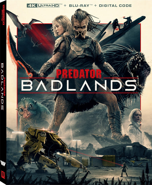 Predator Badlands 4K UHD + Blu-ray with Slipcover (Disney U.S.) LIMIT 1 PER CUSTOMER