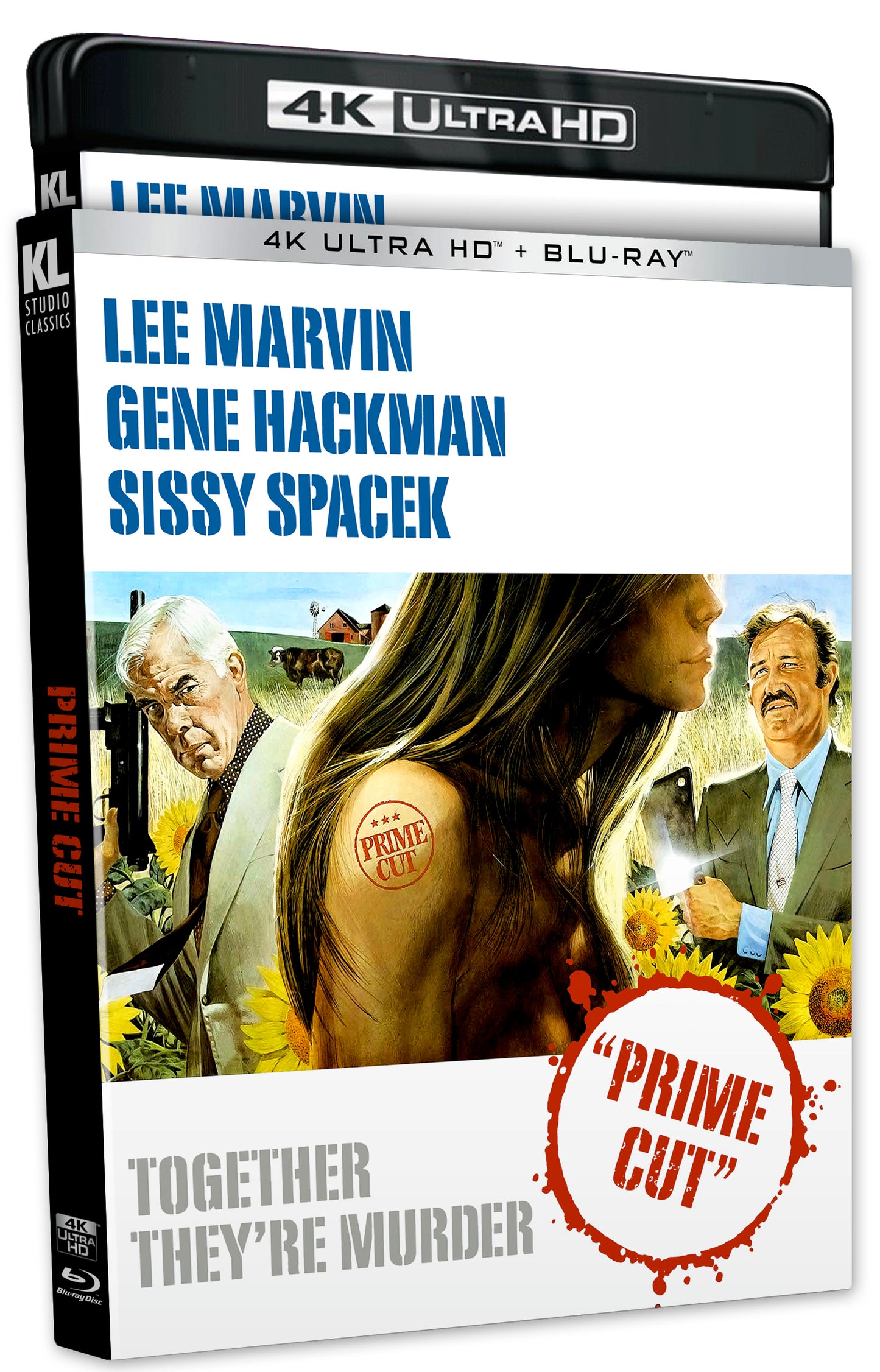 Prime Cut 4K UHD + Blu-ray with Slipcover (Kino Lorber)