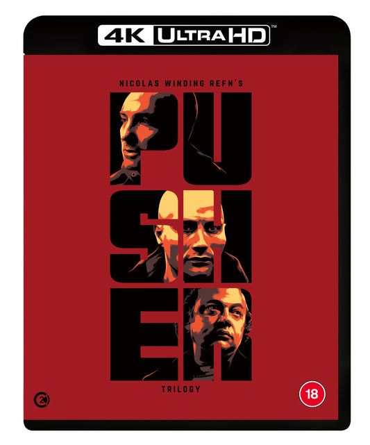 The Pusher Trilogy 4K UHD Standard Edition (Second Sight Films/Region Free)