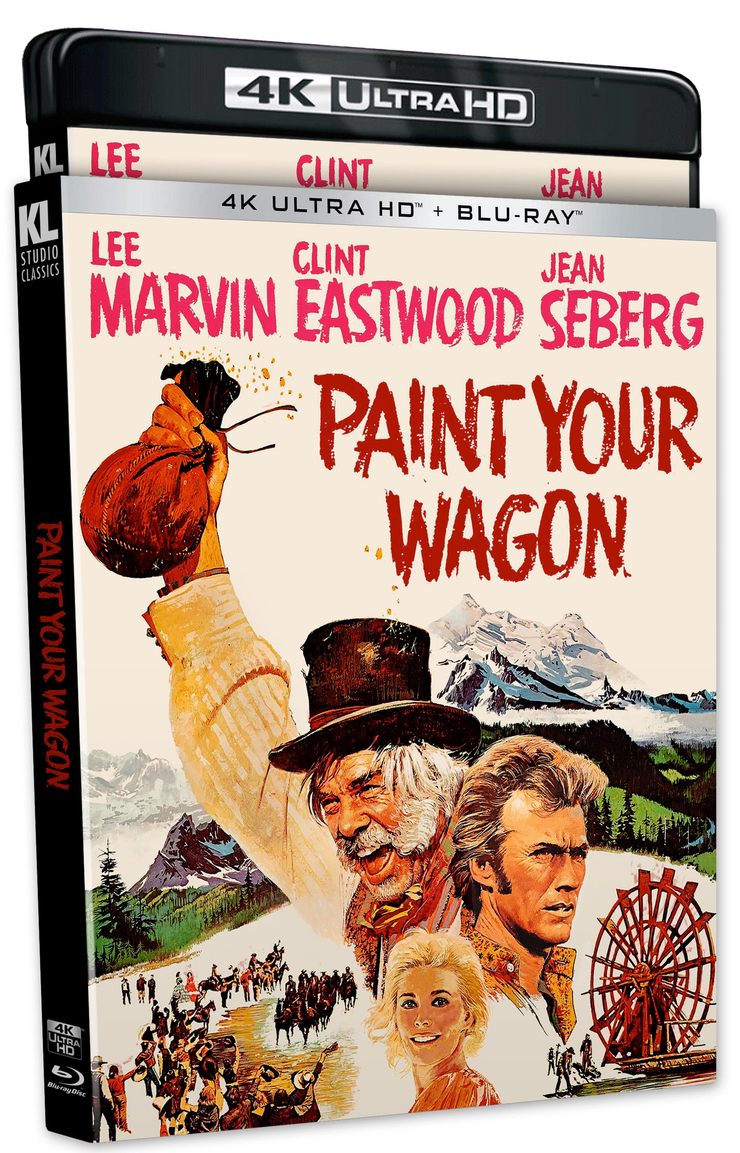 Paint your Wagon 4K UHD + Blu-ray with Slipcover (Kino Lorber)