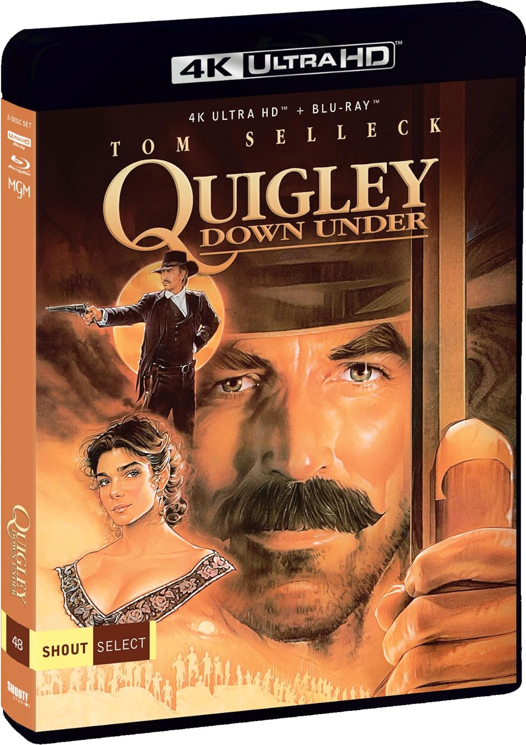 Quigley Down Under 4K UHD + Blu-ray (Shout Factory) [Preorder]