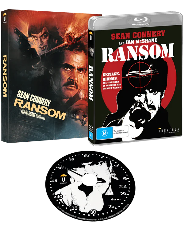 Ransom AKA The Terrorists (1974) Blu-ray with Slipcover (Umbrella Entertainment/Region Free) [Preorder]