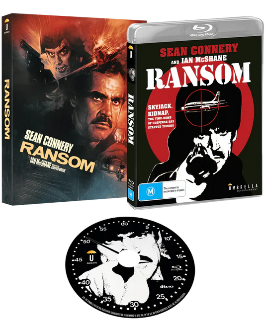 Ransom AKA The Terrorists (1974) Blu-ray with Slipcover (Umbrella Entertainment/Region Free)