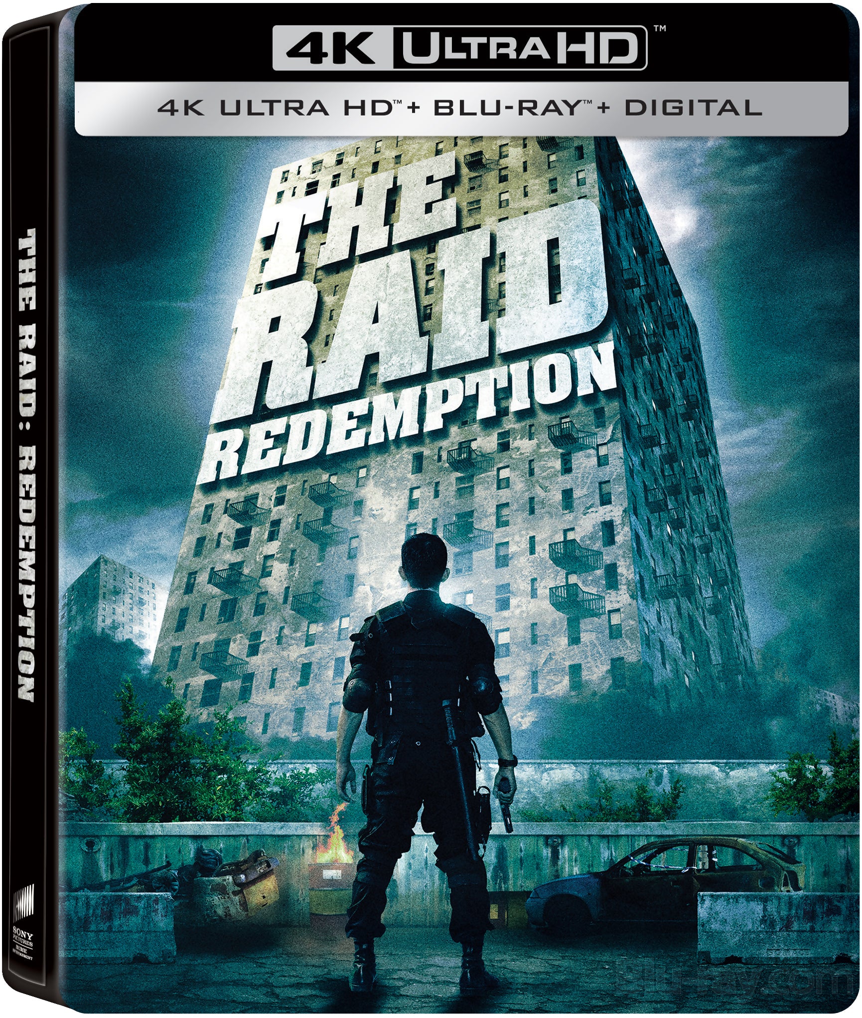 The Raid: Redemption 4K UHD + Blu-ray SteelBook Edition (Sony U.S.) [P ...