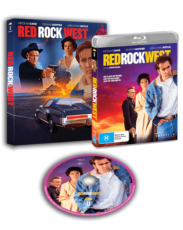 Red Rock West (1993) Blu-ray with Slipcover (Umbrella/Region Free) [Preorder]
