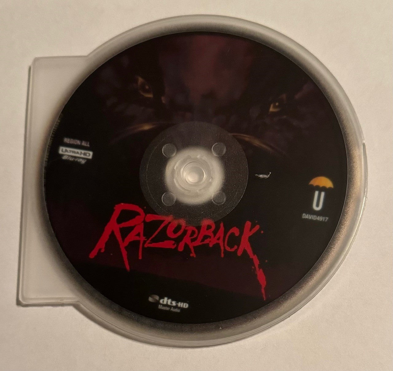Razorback 4K UHD + BD with Slipcover & Replacement Disc (Umbrella/Region Free)