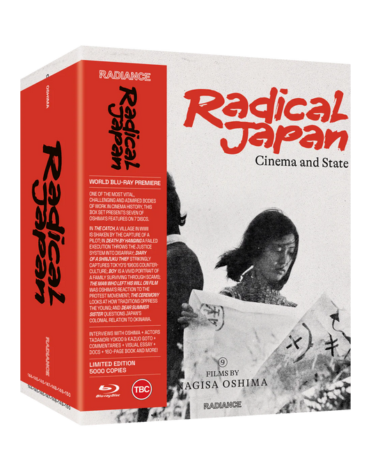 Radical Japan: Cinema and State - Nine Films by Nagisa Oshima Limited Edition Blu-ray (Radiance Films UK/Region Free) [Preorder]