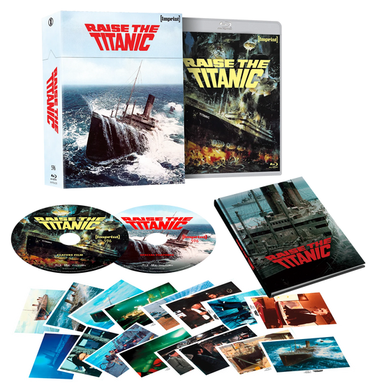 Raise the Titanic (1980) (Imprint Collection #596) - Limited Edition Blu-ray Hardbox + Hardcover Booklet (Imprint/Region Free) [Preorder]