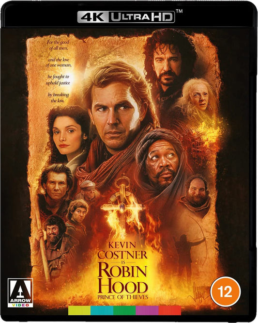 Robin Hood: Prince of Thieves 4K UHD (Arrow UK/Region Free)