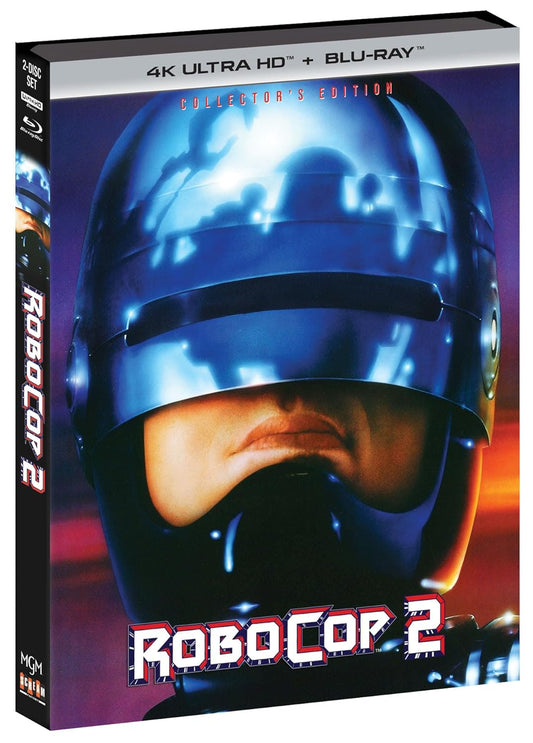 RoboCop 2 (1990): Collector's Edition 4K UHD + Blu-ray with Slipcover (Scream Factory)