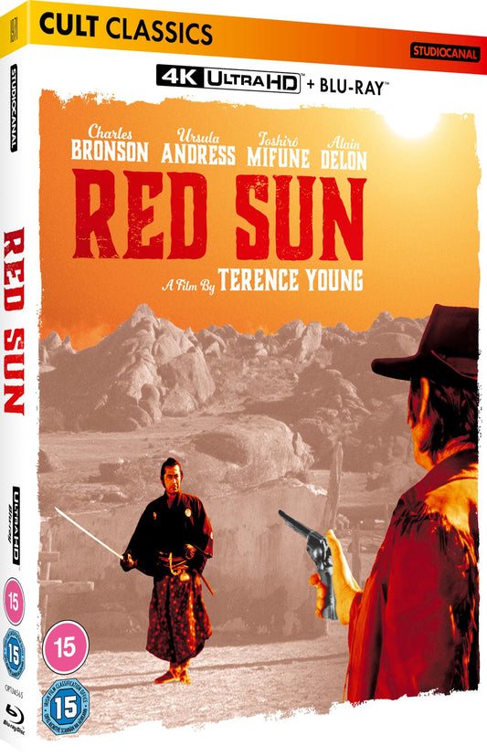 Red Sun 4K UHD + Blu-ray with Slipcover (StudioCanal/Region Free/B)