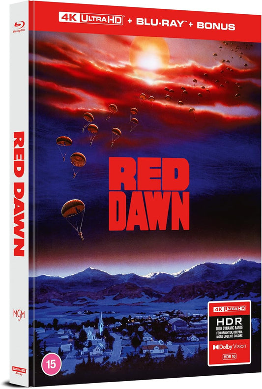 Red Dawn Limited Collectors Edition Mediabook 4K Ultra HD + Blu-Ray (Altitude Films/Region Free/B)