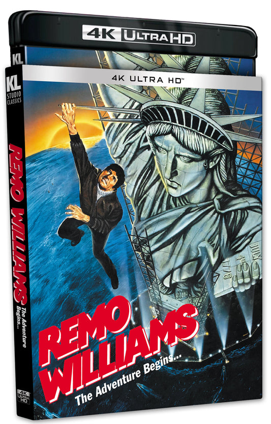 Remo Williams: The Adventure Begins 4K UHD + Blu-ray with Slipcover (Kino Lorber) [Preorder]