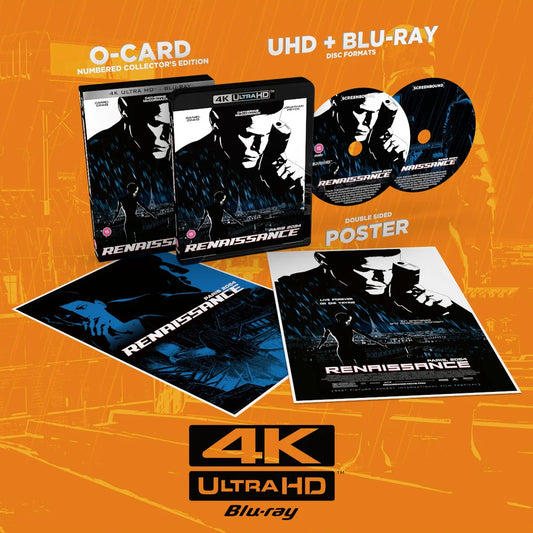 Renaissance Limited Edition 4K Ultra HD + Blu-ray with Slipcover (Screenbound Entertainment/Region Free/B) [Preorder]