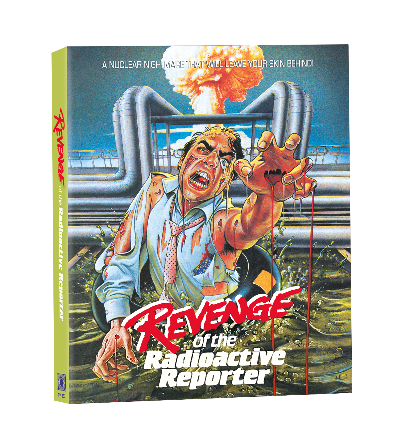 Revenge of the Radioactive Reporter (1990) 4K UHD/Blu-ray 2 Disc Standard Edition w/ Slipcover (Terror Vision)