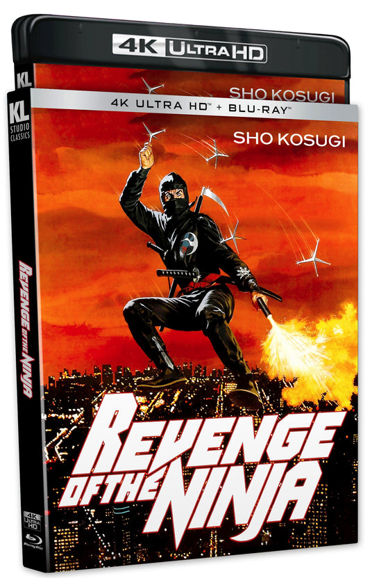 Revenge of the Ninja 4K UHD + Blu-ray with Slipcover (Kino Lorber) [Preorder]