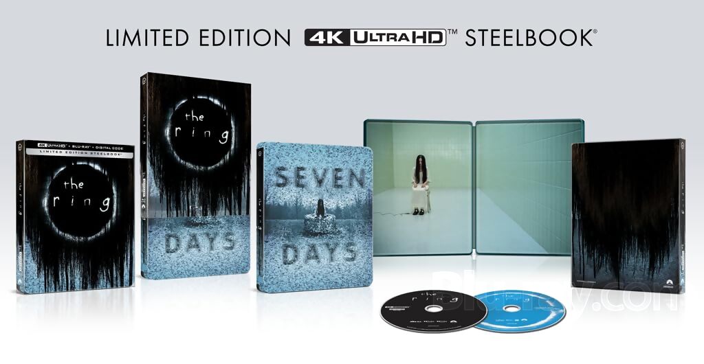 The Ring (2002) 4K UHD + Blu-ray SteelBook (Paramount)
