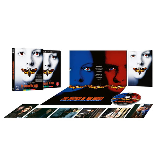 Silence of the Lambs 4K UHD Limited Edition with Slipcover (Arrow Films UK/Region Free) DAMAGED -- DINGS AND MANUFACTURING FLAWS (See photos for samples) LIMIT 1 PER CUSTOMER