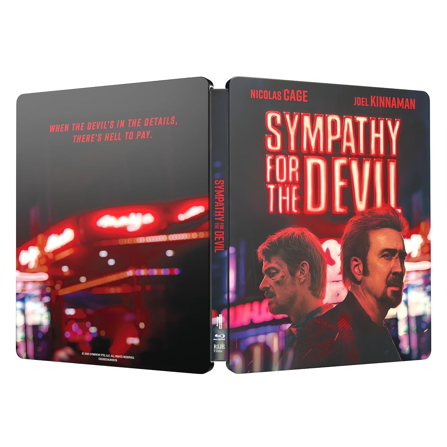 Sympathy for the Devil 4K UHD SteelBook (RLJ Entertainment)