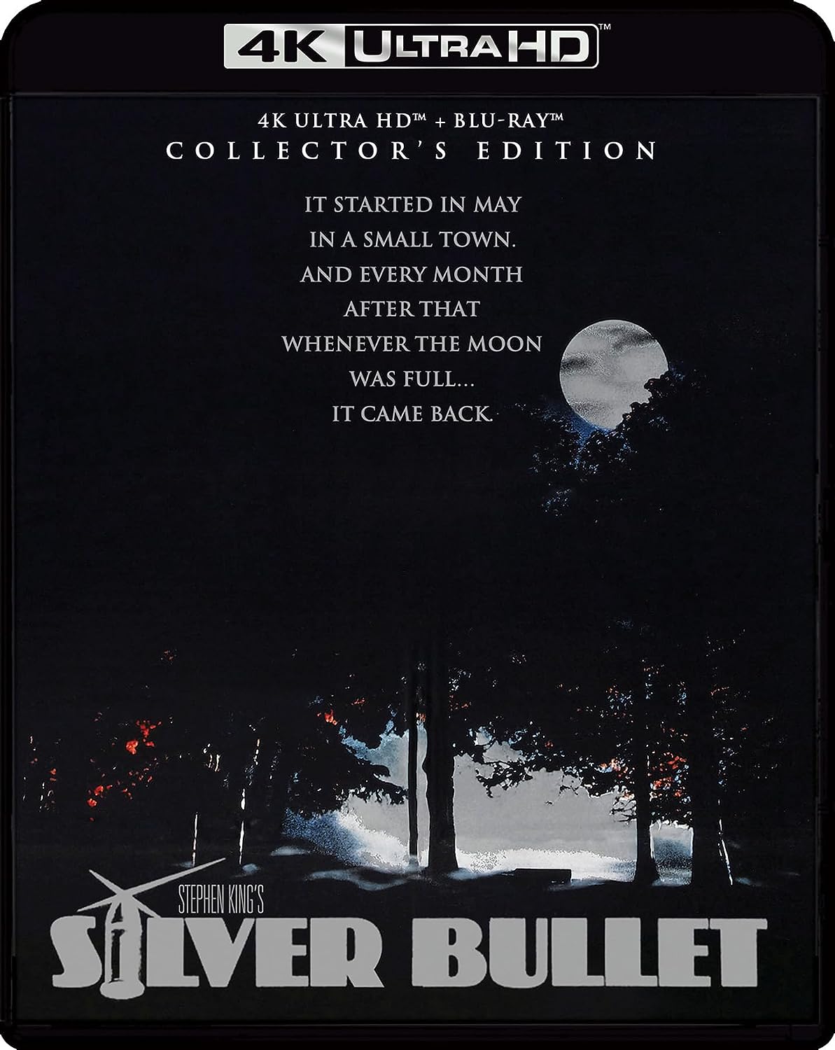 Silver Bullet 4K UHD + Blu-ray Collector's Edition with Slipcover (Scream Factory)