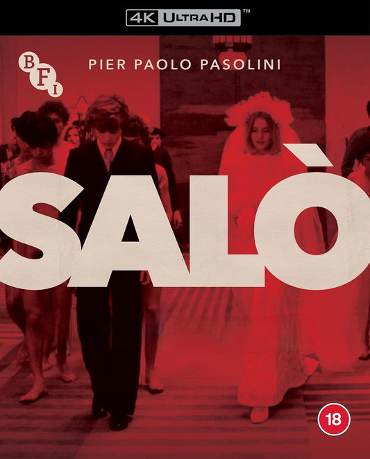 Salo 4K UHD + Blu-ray  (BFI/Region Free/B) [Preorder]