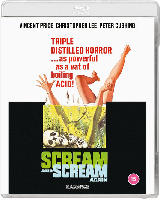 Scream and Scream Again Standard Edition Blu-ray (Radiance UK/Region B)