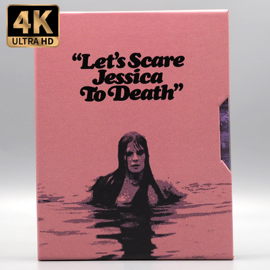 Let's Scare Jessica to Death 4K UHD + Blu-ray with Limited Edition Slipcase + Slipcover Combo (Vinegar Syndrome) LIMIT 1 PER CUSTOMER