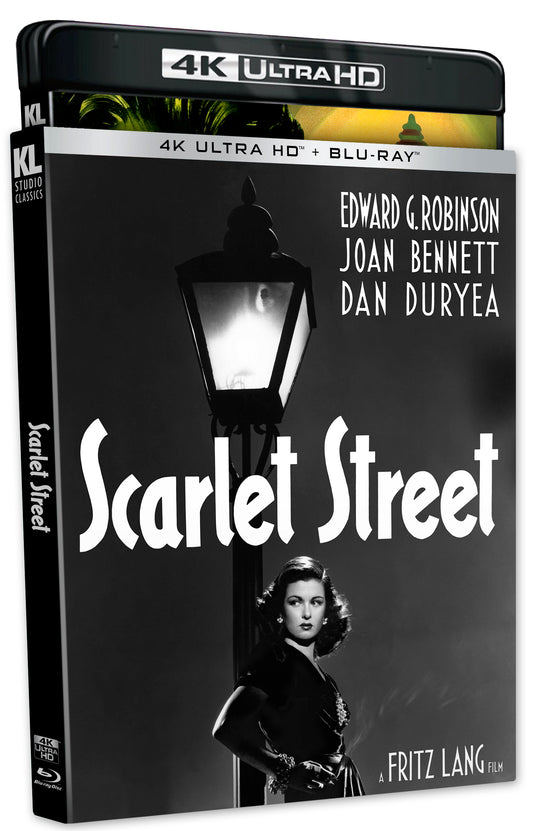 Scarlet Street 4K UHD + Blu-ray with Slipcover (Kino Lorber) [Preorder]