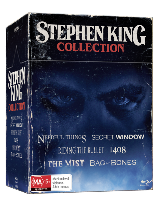 Stephen King Collection Ltd. Ed. Blu-ray Hardbox (ViaVision/Region Free)
