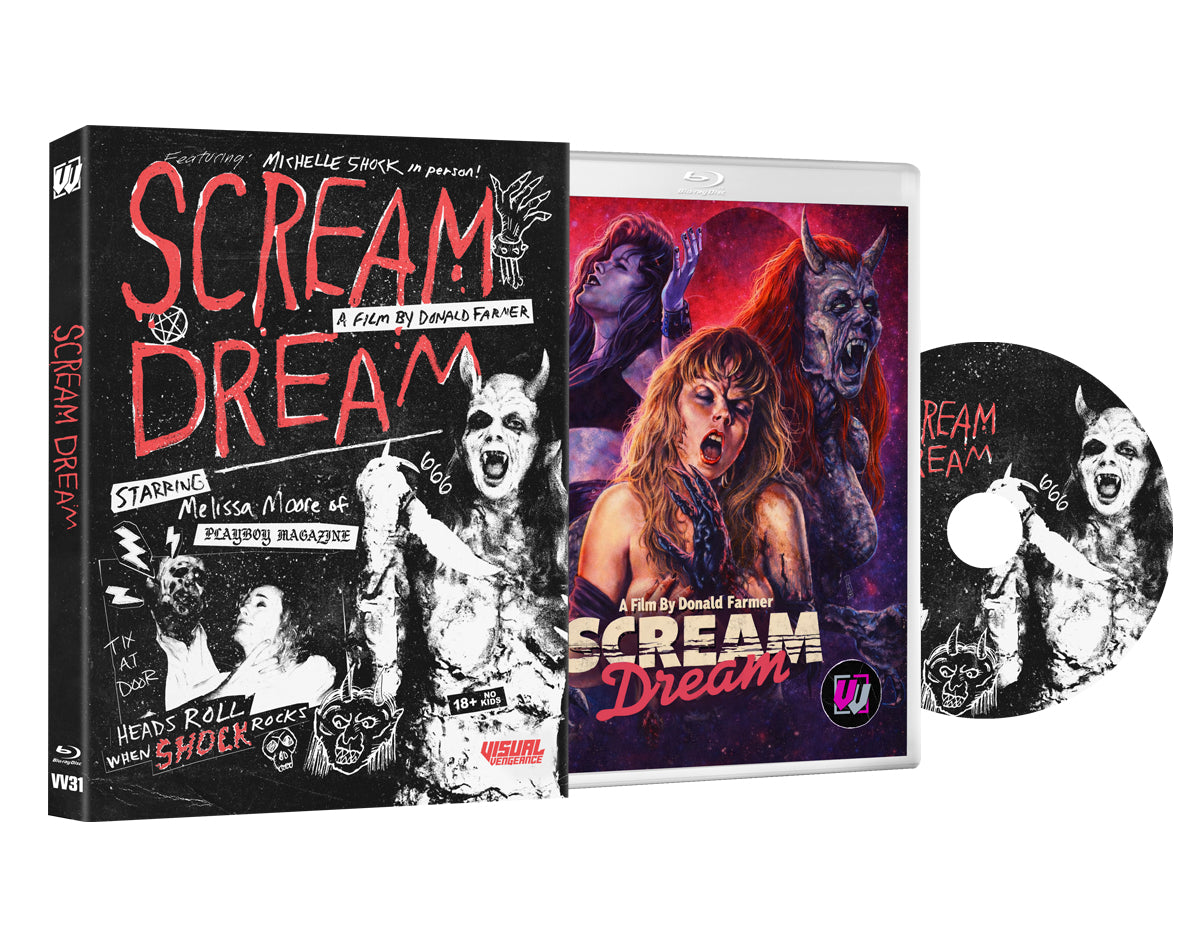 Scream Dream Blu-ray Collector's Edition with Slipcover [Visual Vengeance]