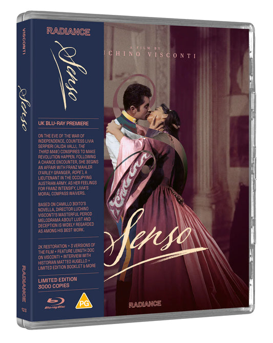 Senso Blu-ray Limited Edition (Radiance Films UK/Region B)