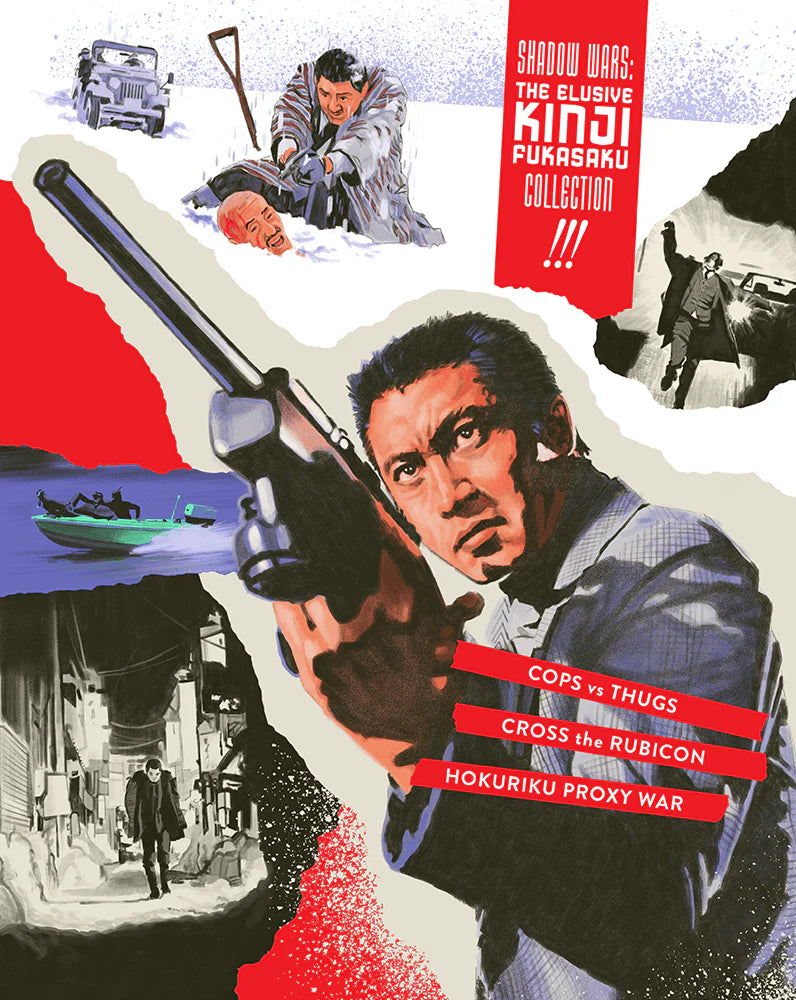 Shadow Wars: The Elusive Kinji Fukasaku Collection Blu-ray Soft Pack Standard Edition (Umbrella Entertainment/Region Free) [Preorder]