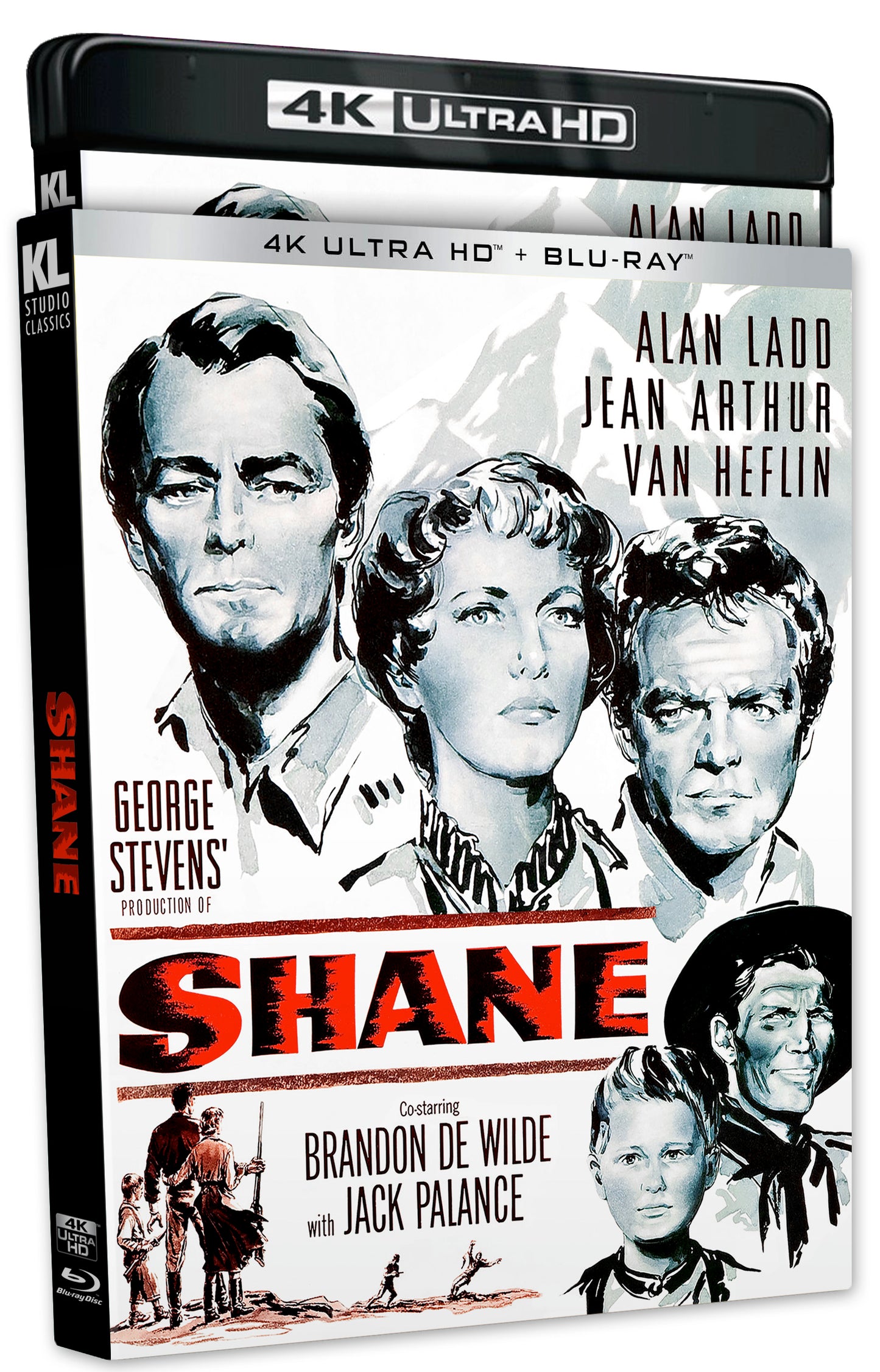 Shane 4K UHD + Blu-ray with Slipcover (Kino Lorber) [Preorder]