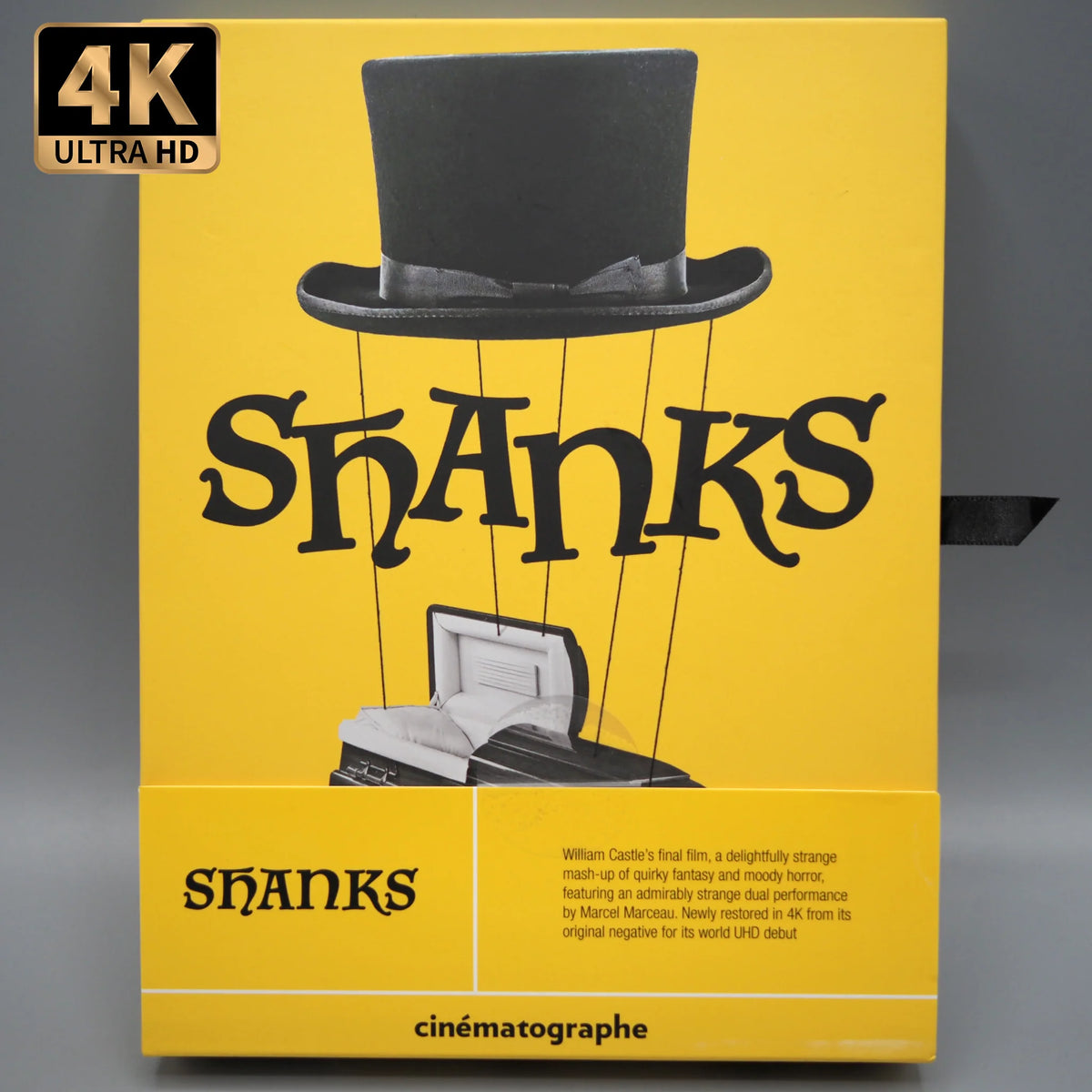 Shanks 4K UHD + Blu-ray with limited edition J-card MediaBook slipcase (Cinématographe)