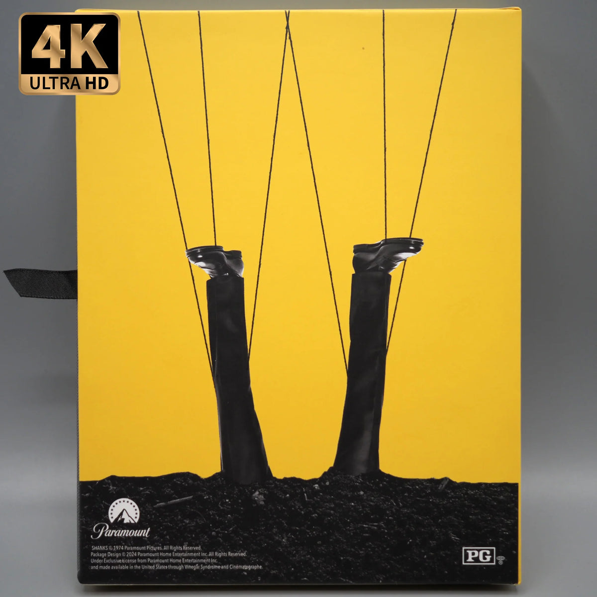 Shanks 4K UHD + Blu-ray with limited edition J-card MediaBook slipcase (Cinématographe)