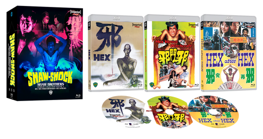 Shaw-Shock: Shaw Brothers Horror Collection - Volume Three: The Hex Trilogy (1980 - 1982) - Limited Edition Blu-ray Hardbox  (Imprint/Region Free) [Preorder]