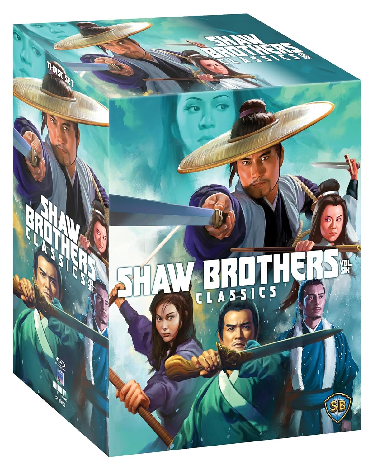 Shaw Brothers Classics, Vol. 6 Blu-ray Box Set (Shout Factory)