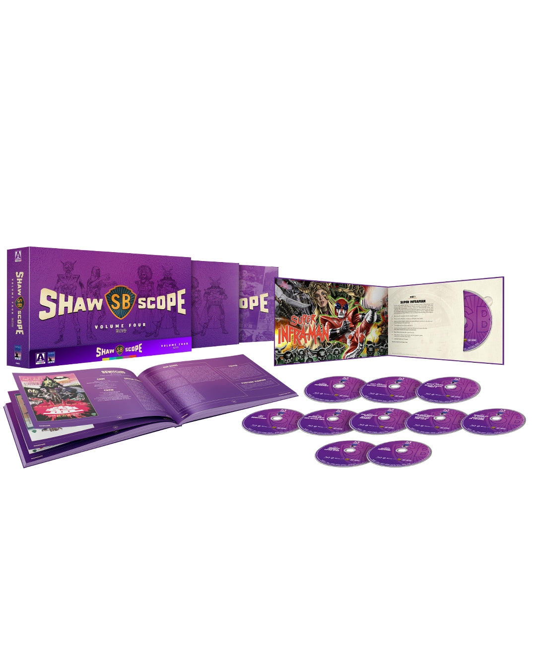 Shawscope Vol 4 Limited Edition Blu-ray Box Set (Arrow Video U.S.) [Preorder]